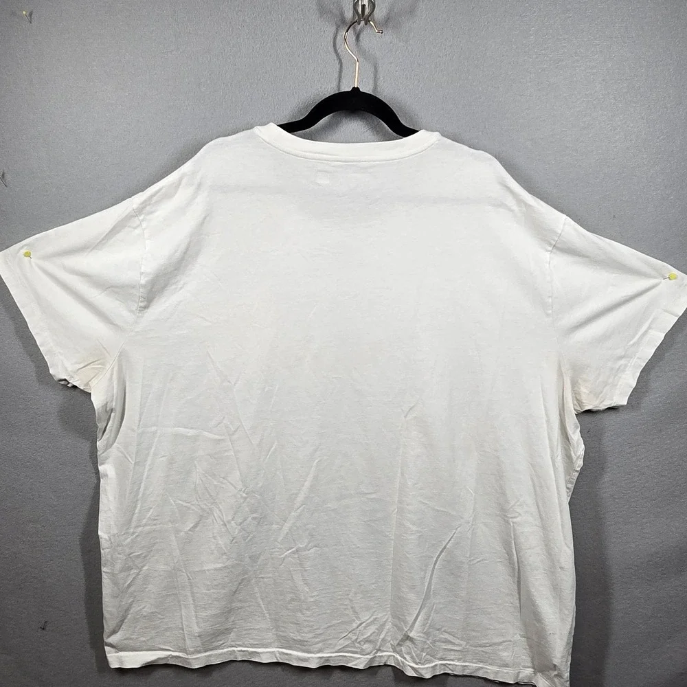 Polo Ralph Lauren Shirt Mens 4XL White Pocket Embroidered Pony Logo Classic Tee - Picture 5 of 8